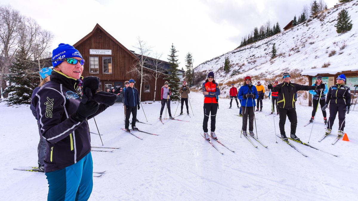 Thanksgiving Camp clinic at Crested Butte Nordic